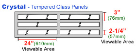 Crystal closure drawing